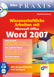 Wissenschaftliche Arbeiten mit Microsoft Office Word 2007 - Cover