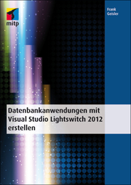 Datenbankanwendungen mit Visual Studio Lightswitch 2012 erstellen