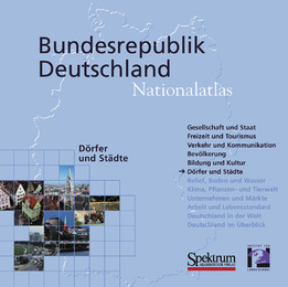 Nationalatlas Bundesrepublik Deutschland - Cover