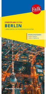 Falk Stadtplan Extra Standardfaltung Berlin mit Cityplan Potsdam - Cover