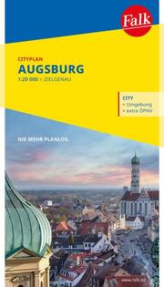 Falk Cityplan Augsburg 1:18.500 - Cover