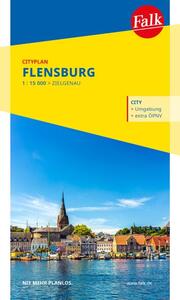 Falk Cityplan Flensburg 1:15.000 - Cover