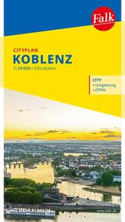 Falk Cityplan Koblenz 1:20.000 - Cover