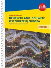 Falk Straßenatlas 2023/2024 Deutschland, Schweiz, Österreich 1:300.000