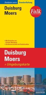 Falk Stadtplan Extra Duisburg 1:20.000 - Cover
