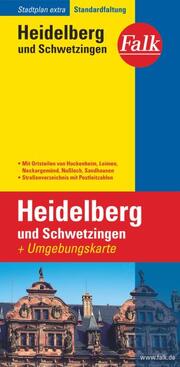 Falk Stadtplan Extra Heidelberg, Schwetzingen 1:17.500 - Cover
