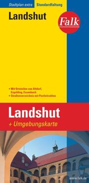 Falk Stadtplan Extra Landshut 1:17.500 - Cover