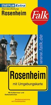Falk Stadtplan Extra Rosenheim 1:15 000 - Cover