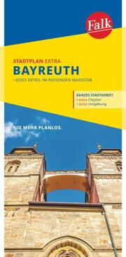 Falk Stadtplan Extra Bayreuth 1:15.000 - Cover