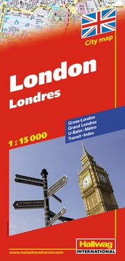 London Stadtplan 1:15 000