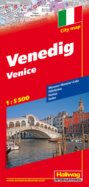 Venedig Stadtplan 1:5 500