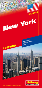 New York Stadtplan 1:17 000