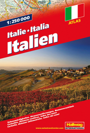 Italien Strassenatlas 1:250 000 - Cover