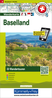 Baselland Nr. 09 Touren-Wanderkarte 1:50 000