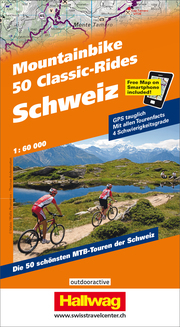 Schweiz, 50 Mountainbike Classic-Rides