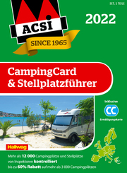 ACSI CampingCard & Stellplatzführer 2022 - Cover
