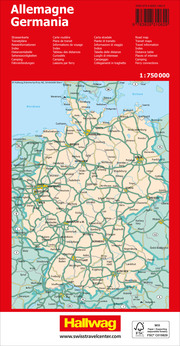 Deutschland 2024 Strassenkarte 1:750 000 - Illustrationen 1