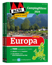 ACSI Campingführer Europa 2024 - Cover