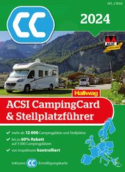 ACSI CampingCard & Stellplatzführer Europa 2024 - Cover