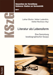 Literatur als Lebensform - Cover