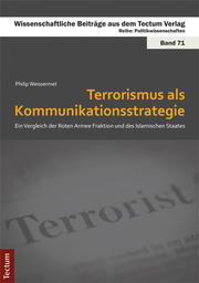 Terrorismus als Kommunikationsstrategie - Cover
