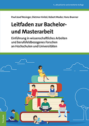 Leitfaden zur Bachelor- und Masterarbeit - Cover