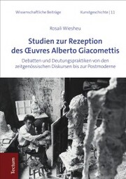 Studien zur Rezeption des ¿uvres Alberto Giacomettis