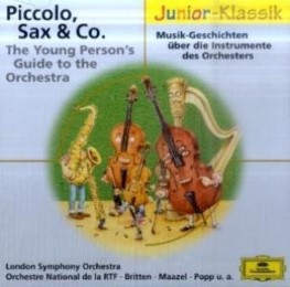 Piccolo, Sax & Co - The Young Person's Guide to the Orchestra - Cover