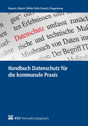 Handbuch Datenschutz für die kommunale Praxis - Cover