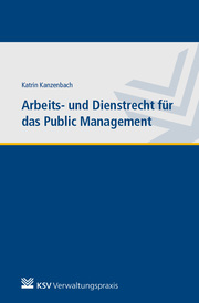 Arbeits- und Dienstrecht für das Public Management - Cover