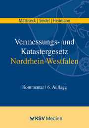 Vermessungs- und Katastergesetz Nordrhein-Westfalen - Cover