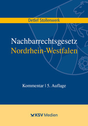 Nachbarrechtsgesetz Nordrhein-Westfalen - Cover