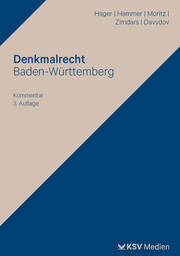 Denkmalrecht Baden-Württemberg - Cover