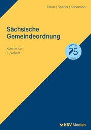 Sächsische Gemeindeordnung - Cover