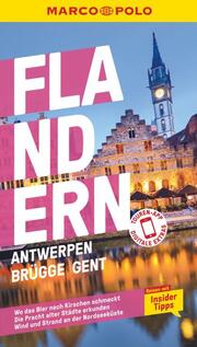 MARCO POLO Reiseführer Flandern, Antwerpen, Brügge, Gent - Cover
