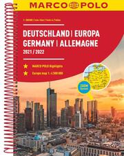 MARCO POLO ReiseAtlas Deutschland 2021/2022 1:300 000