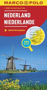 MARCO POLO Länderkarte Niederlande 1:300.000 - Cover