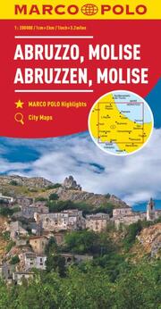 MARCO POLO Regionalkarte Italien 10 Abruzzen, Molise 1:200.000 - Cover