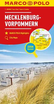 MARCO POLO Regionalkarte Deutschland 02 Mecklenburg-Vorpommern 1:200.000 - Cover