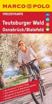 MARCO POLO Freizeitkarte Teutoburger Wald, Osnabrück, Bielefeld 1:110 000
