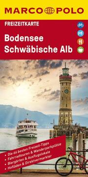 MARCO POLO Freizeitkarte Bodensee, Schwäbische Alb 1:100 000