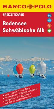 MARCO POLO Freizeitkarte Deutschland Blatt 41 Bodensee, Schwäbische Alb