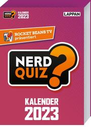 Rocket Beans TV präsentiert: Nerd Quiz-Kalender 2023 - Cover
