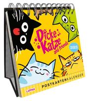 Dicke Katze and friends - Postkartenkalender 2023