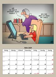 Lehrer Eltern Schüler Kalender 2024 - Illustrationen 3
