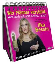Der Ilka Bessin-Postkartenkalender 2024 - Cover