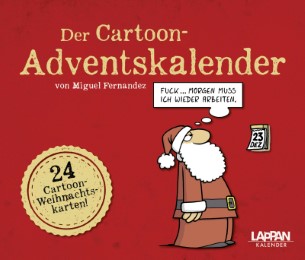 Der Cartoon-Adventskalender - Cover