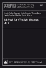 Jahrbuch für öffentliche Finanzen (2013) - Cover