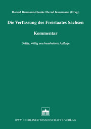 Die Verfassung des Freistaates Sachsen - Cover