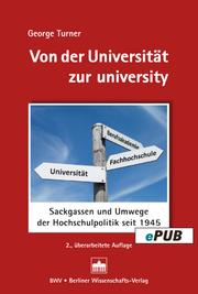 Von der Universität zur university - Cover